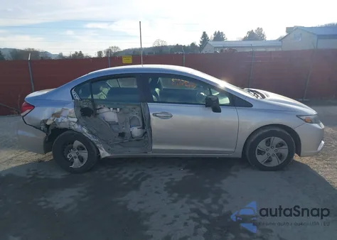 2015 Honda Civic Lx from USA, damaged, VIN 19XFB2F5XFE262899